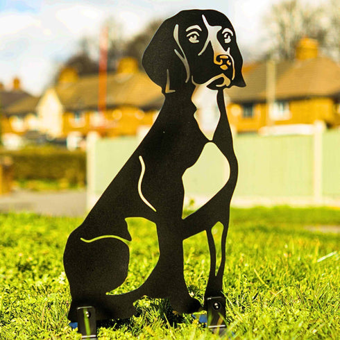 Beagle Sculpture Dog Lover Owner Gift Garden Ornament